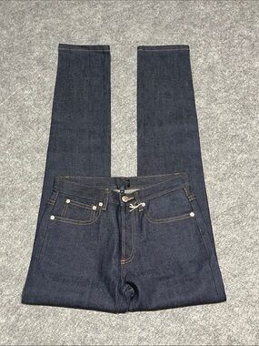 A.P.C. Dark Indigo Selvedge Straight Leg Jeans